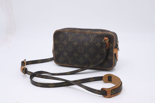 Louis Vuitton Marly Bandouliere Monogram Canvas Handbag