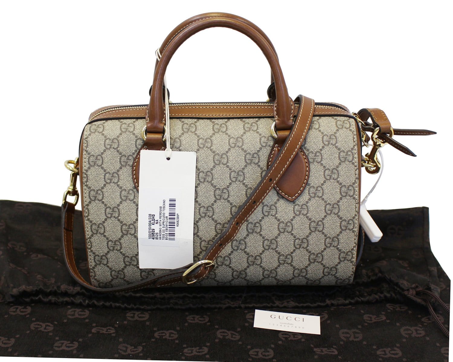 Gucci Supreme Boston Travel Bag Monogram