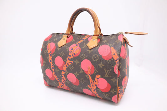 Louis Vuitton Speedy 30 Grenade Ramages Monogram Canvas Handbag