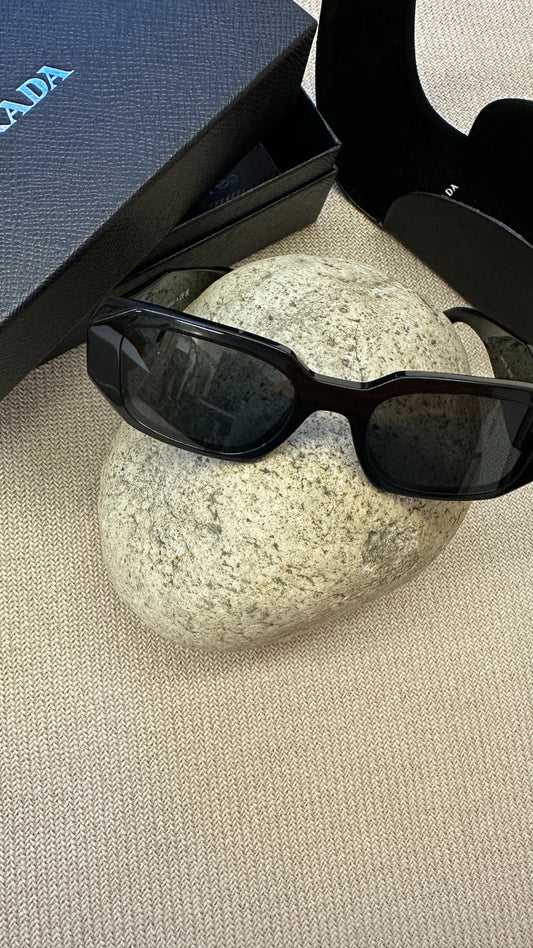 Prada Sunglasses 2 Black Logo