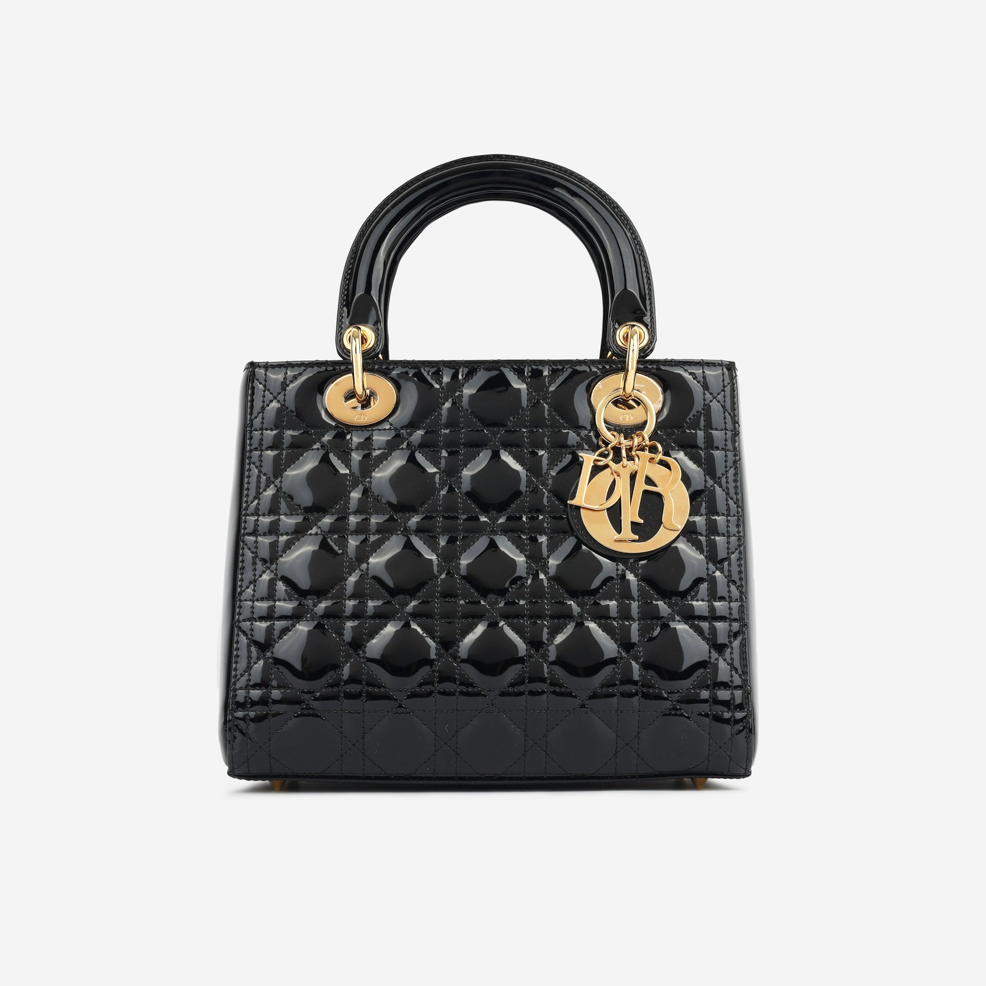 Dior Christian Lady Tote Bag Black