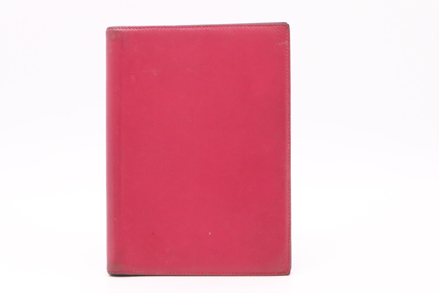 Hermes Agenda Cover In Handbag Leather Pink Travel Bag