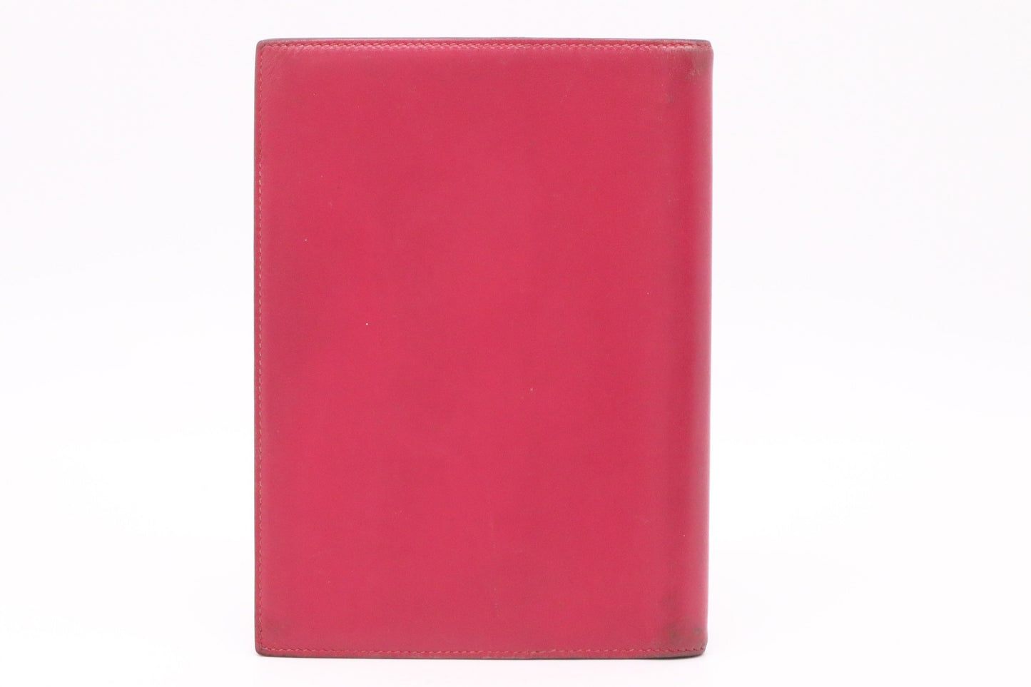 Hermes Agenda Cover In Handbag Leather Pink Travel Bag