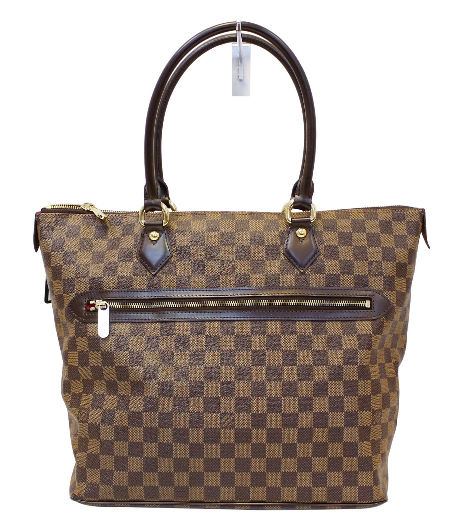 Louis Damier Ebene Saleya Gm Shoulder Tote Shoulder Bag
