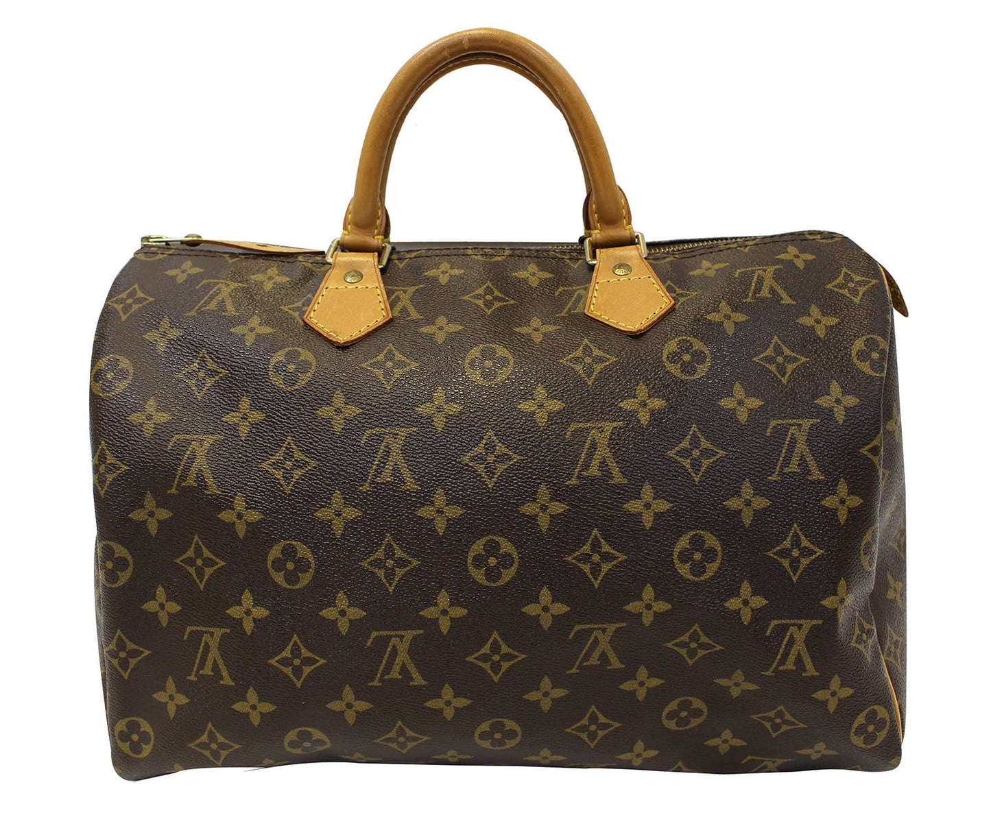 Louis Speedy Satchel Bag Canvas Monogram Travel Bag