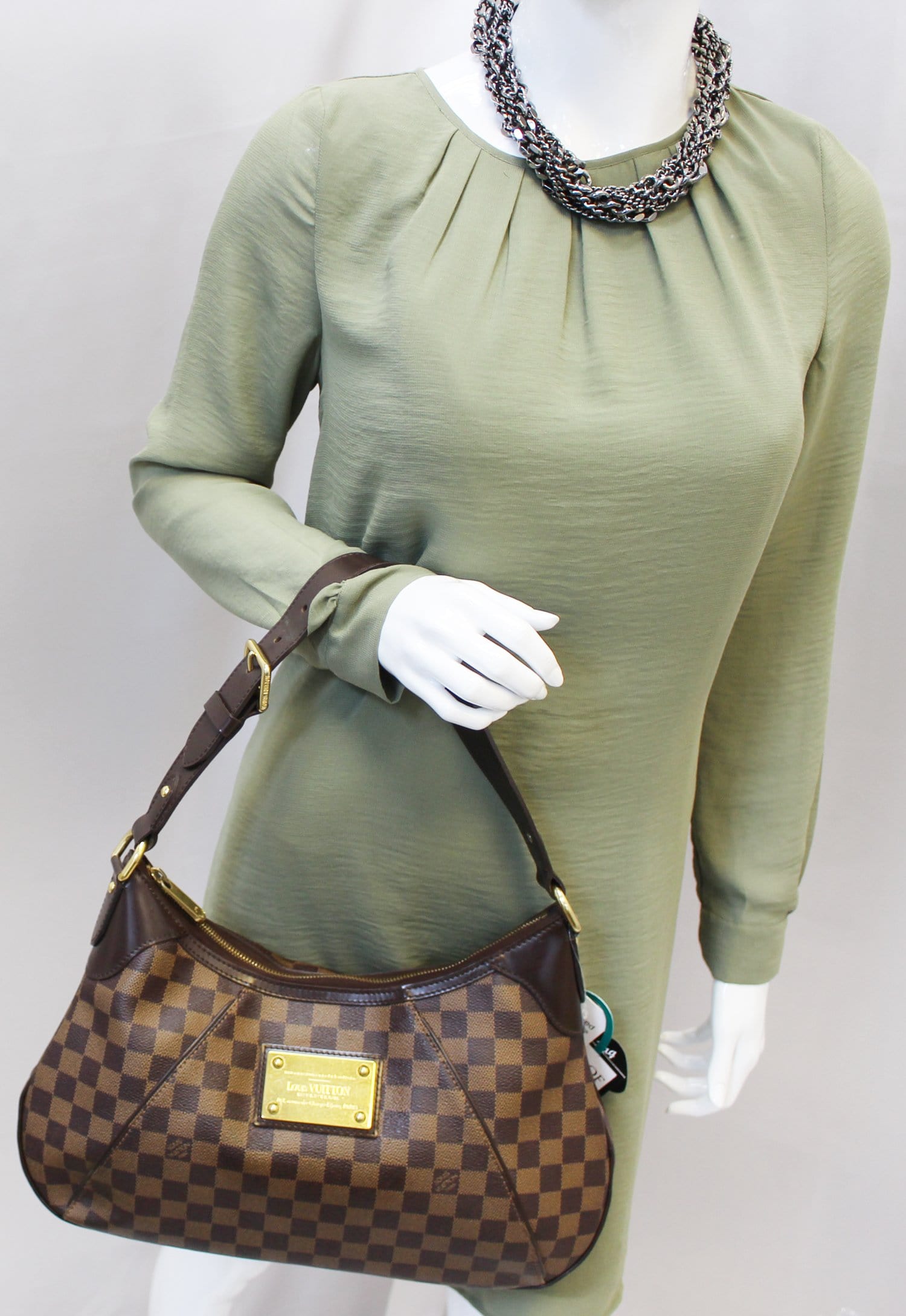 Louis Damier Ebene Thames Gm Shoulder Bag