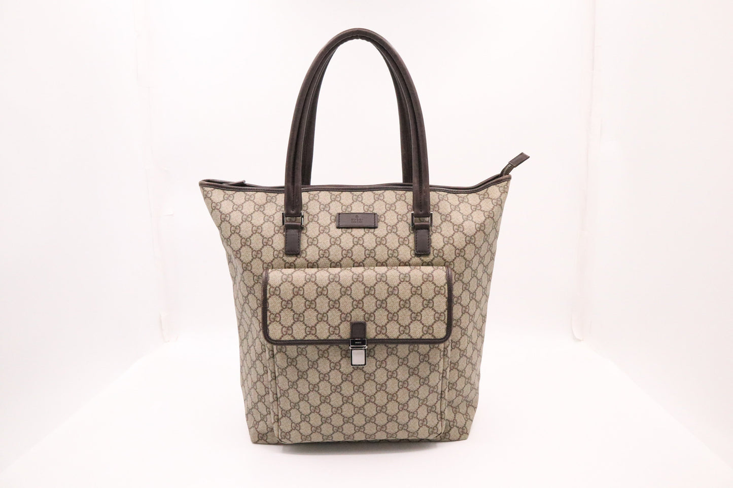 Gucci GG Supreme Canvas Tote Bag Canvas 2