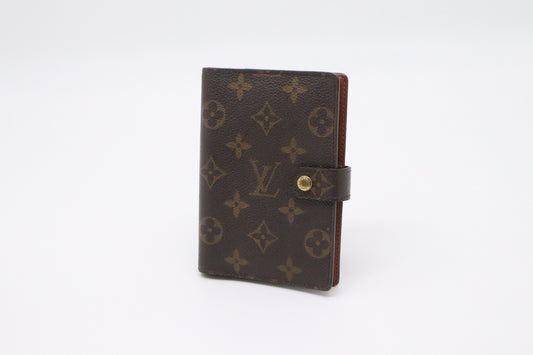 Louis Vuitton Agenda PM Monogram Canvas Handbag