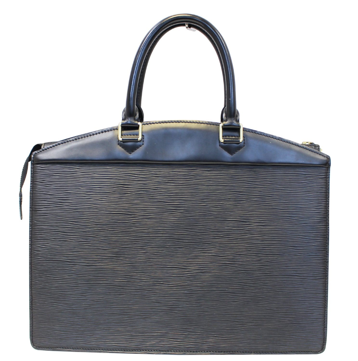 Louis Epi Riviera Travel Bag Leather Black