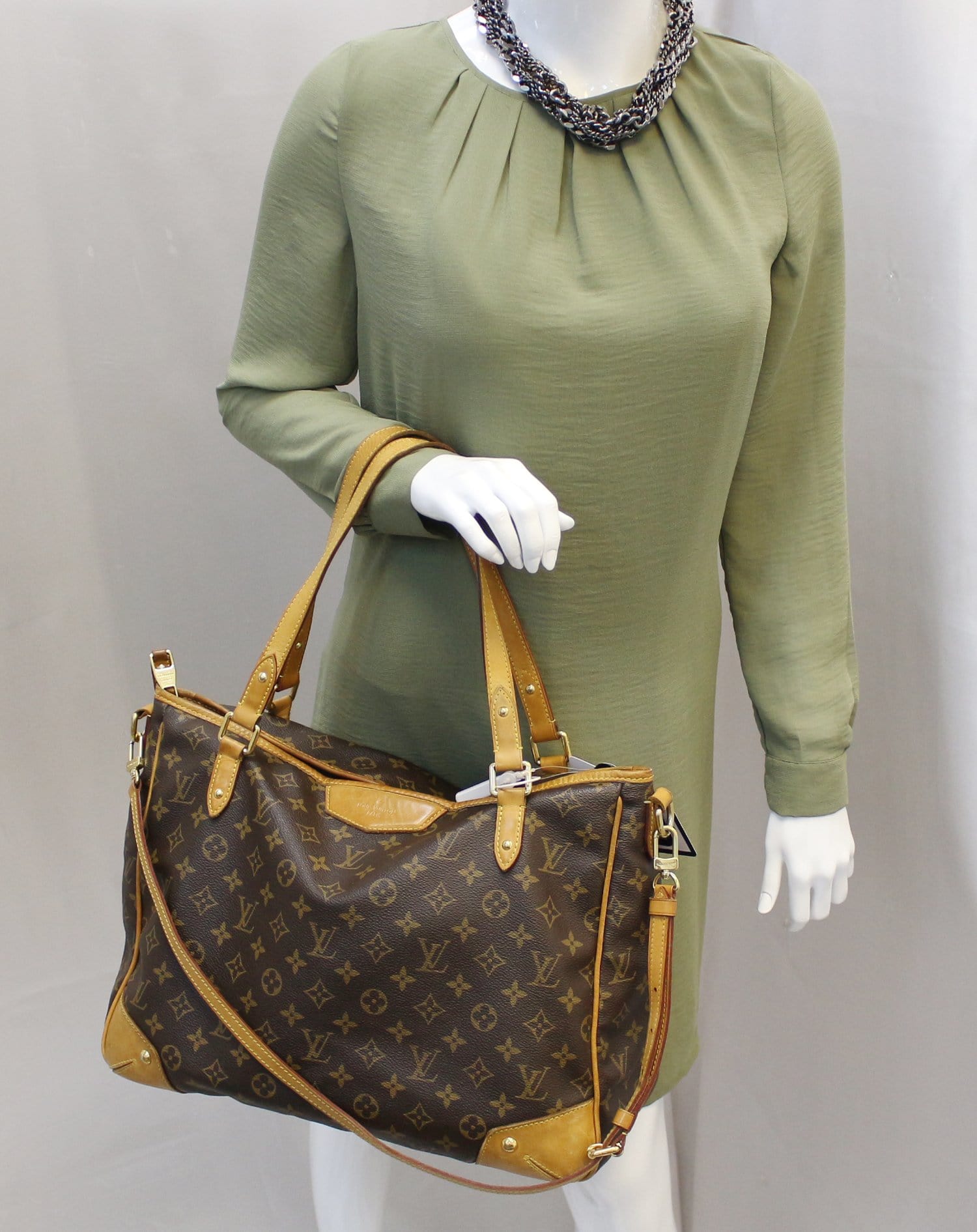 Louis Estrela Gm Shoulder Bag Limited Canvas Monogram