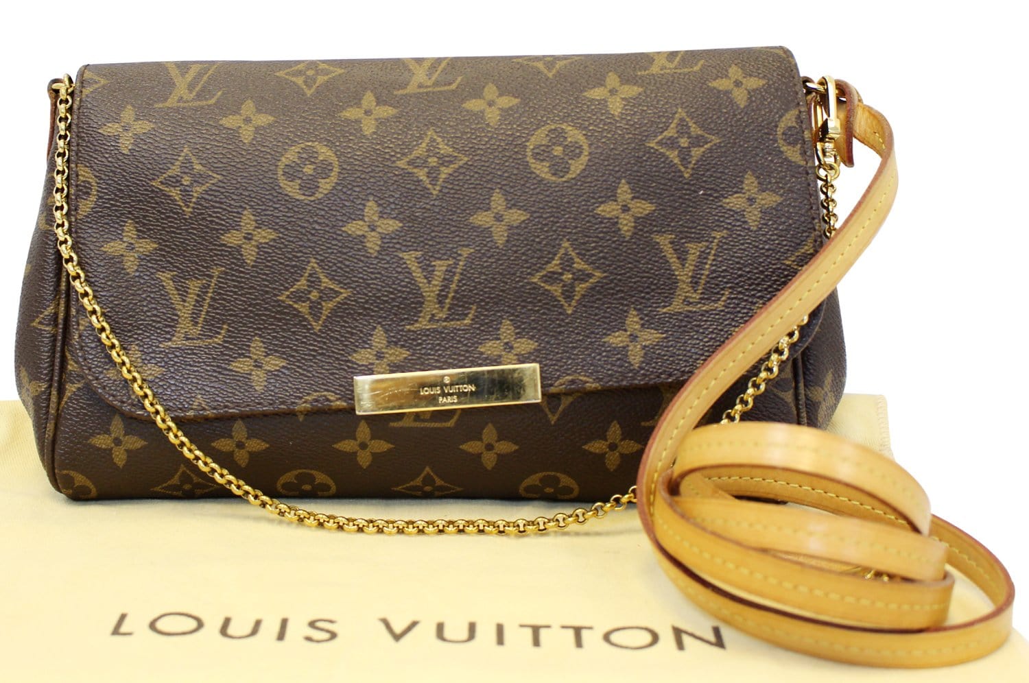 Louis Favorite Mm Shoulder Crossbody Bag Canvas Monogram