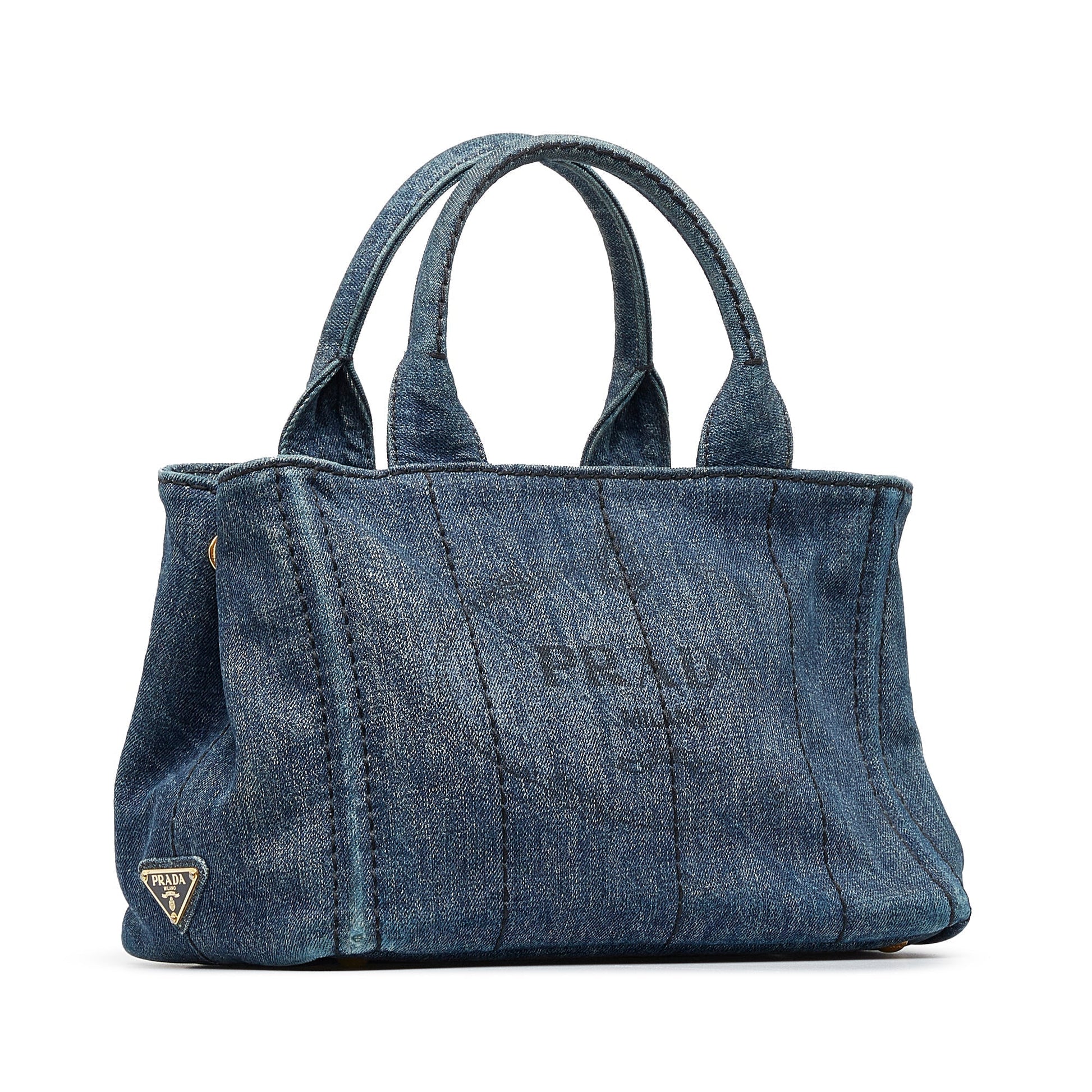 Prada Canapa Satchel Logo Satchel Bag Canapa Logo Satchel