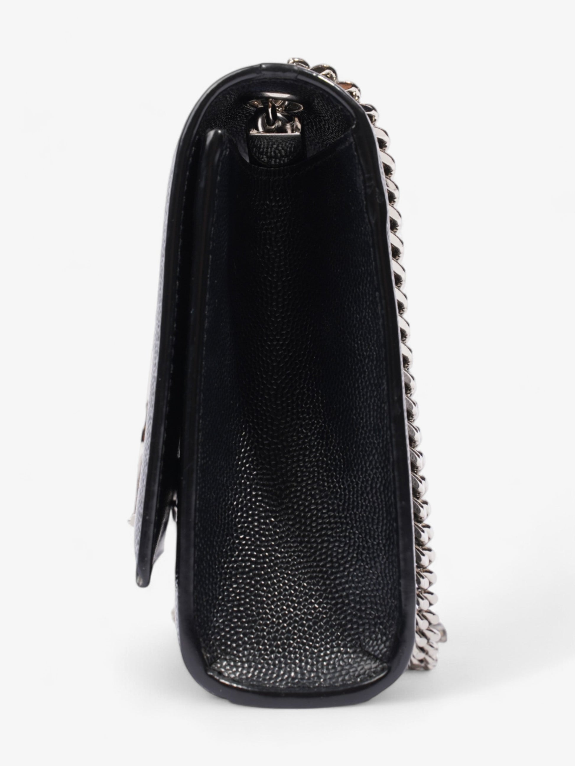 YSL Saint Laurent Kate Grained Crossbody Bag Leather Black Small Grained Leather Small