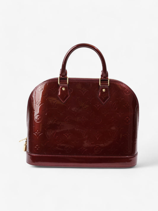 Louis Vuitton Alma Amarante PM Monogram Vernis Leather Handbag