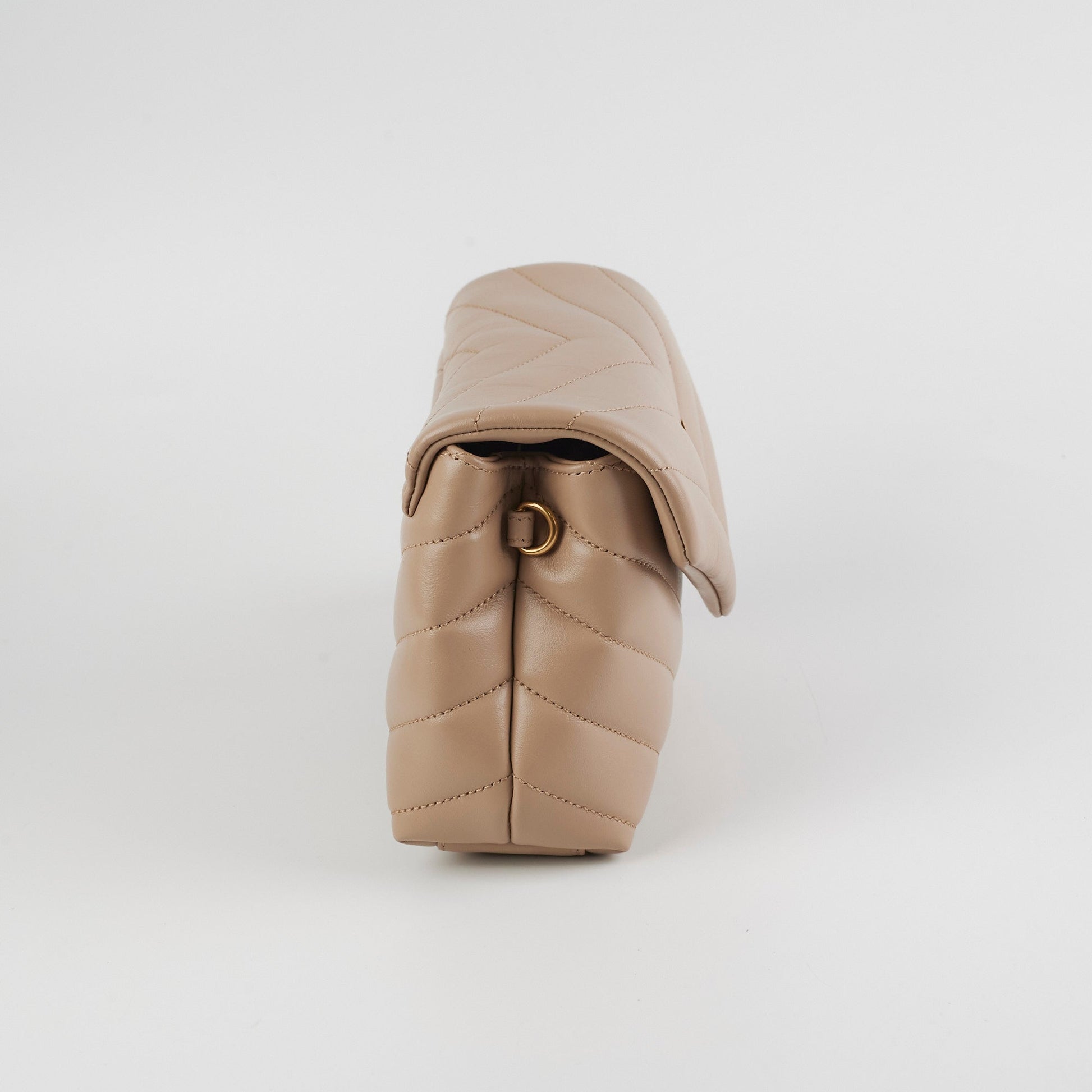 YSL Saint Laurent Lou Lou Crossbody Bag Beige Toy Beige Crossbody Bag
