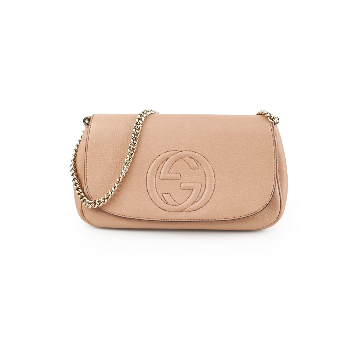 Gucci Soho Crossbody Bag Beige