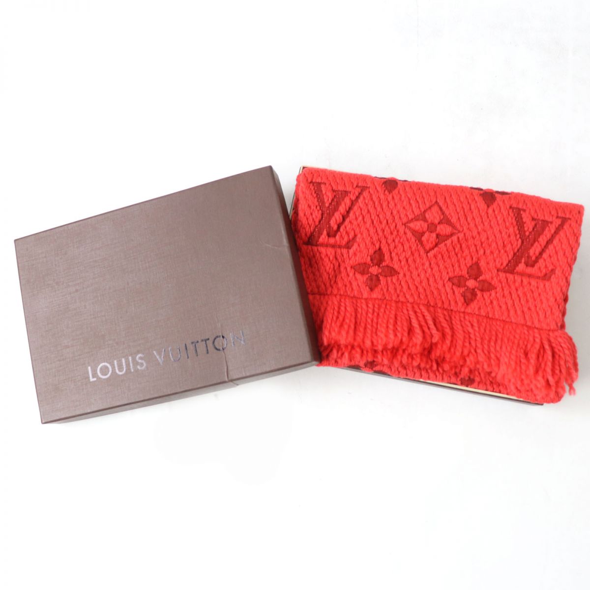 Louis Vuitton Scarf M75701 omen Wool Logo