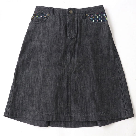 Louis Vuitton 34 Cotton Black Multicolor Apparel