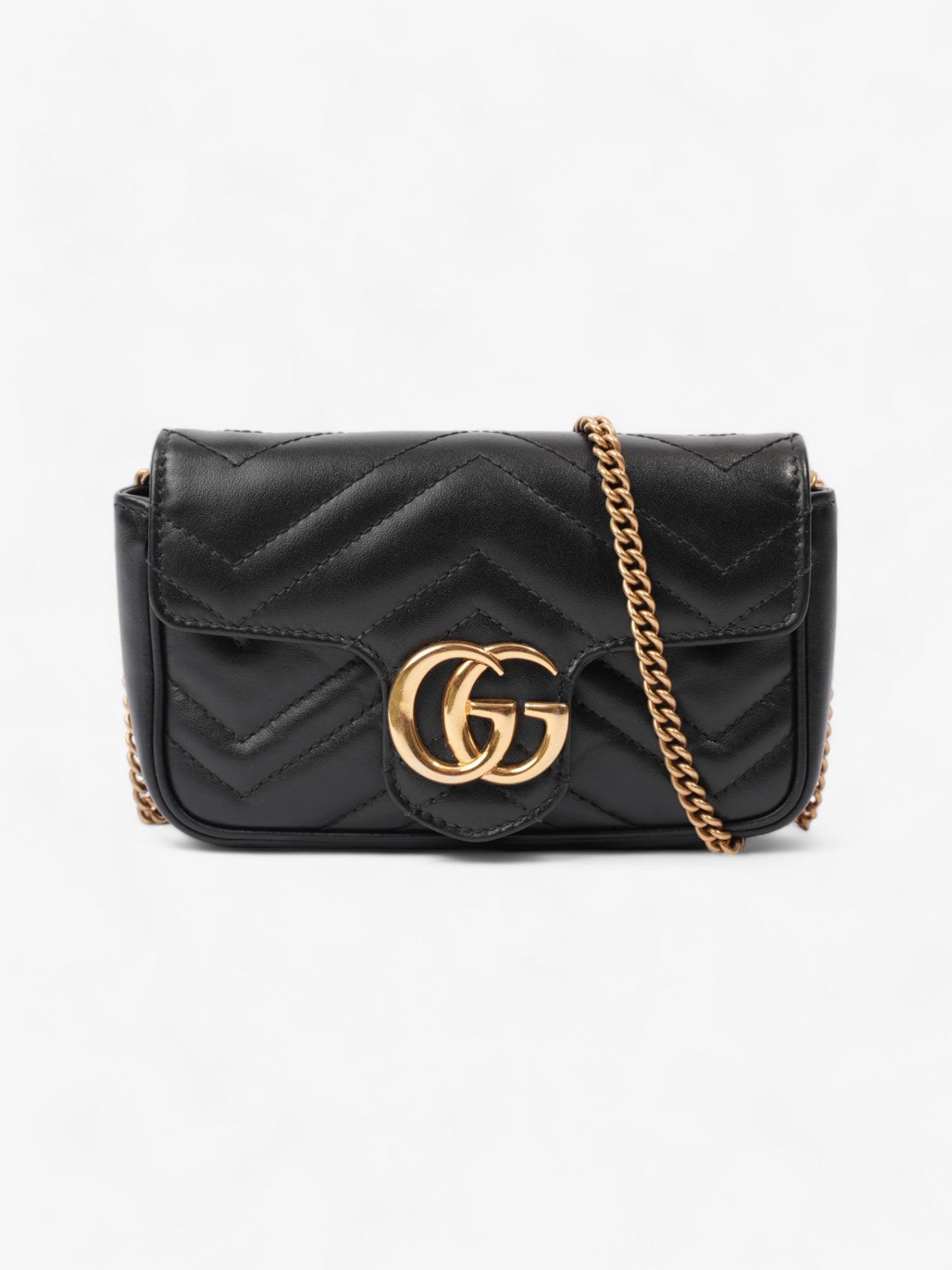 Gucci Marmont Super Mini Crossbody Bag Leather Matelasse 4