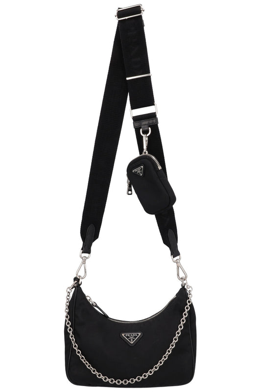 Prada Crossbody Bag Re Edition Crossboy Bag Nylon Black