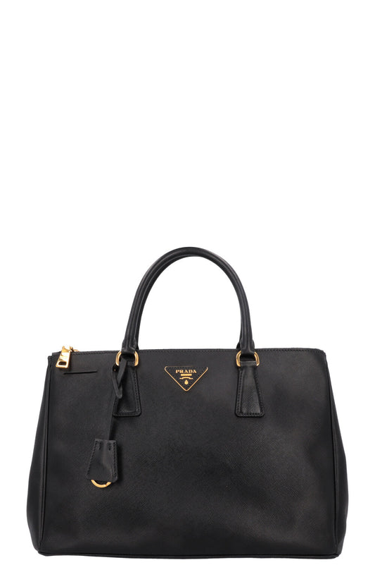 Prada Tote Bag Galleria Saffiano Black Large