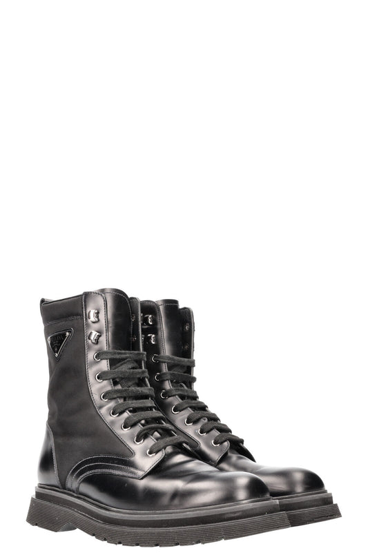 Prada Boots Re Nylon Black Shoes