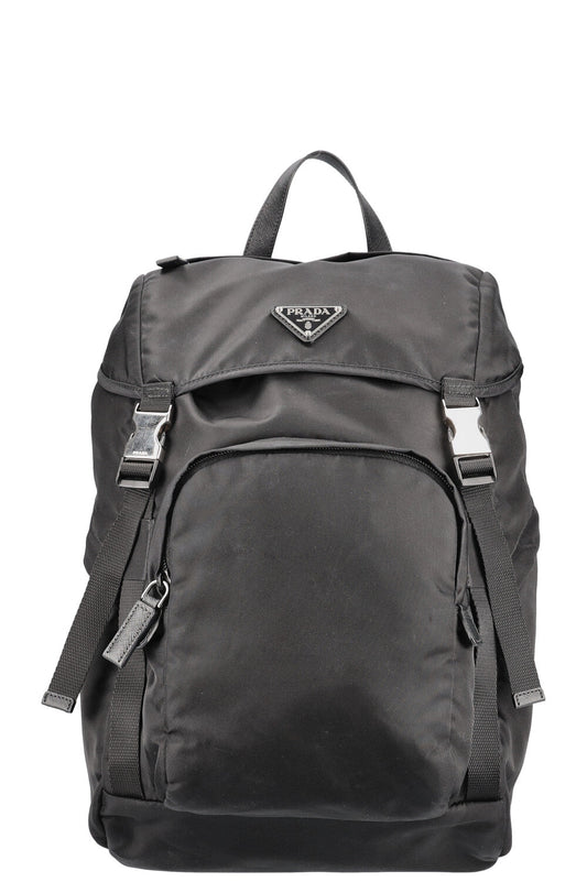 Prada Backpack Re Nylon Black