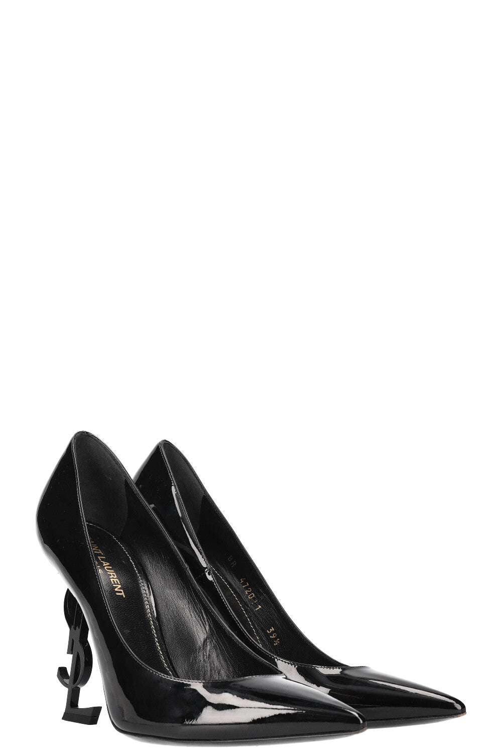 Opyum Heels Patent Black Shoes