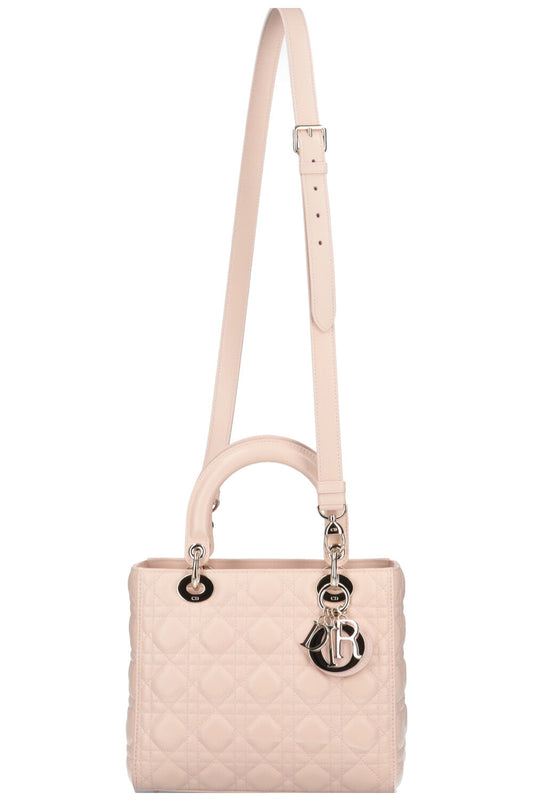 Dior Handbag Lady Rose Medium