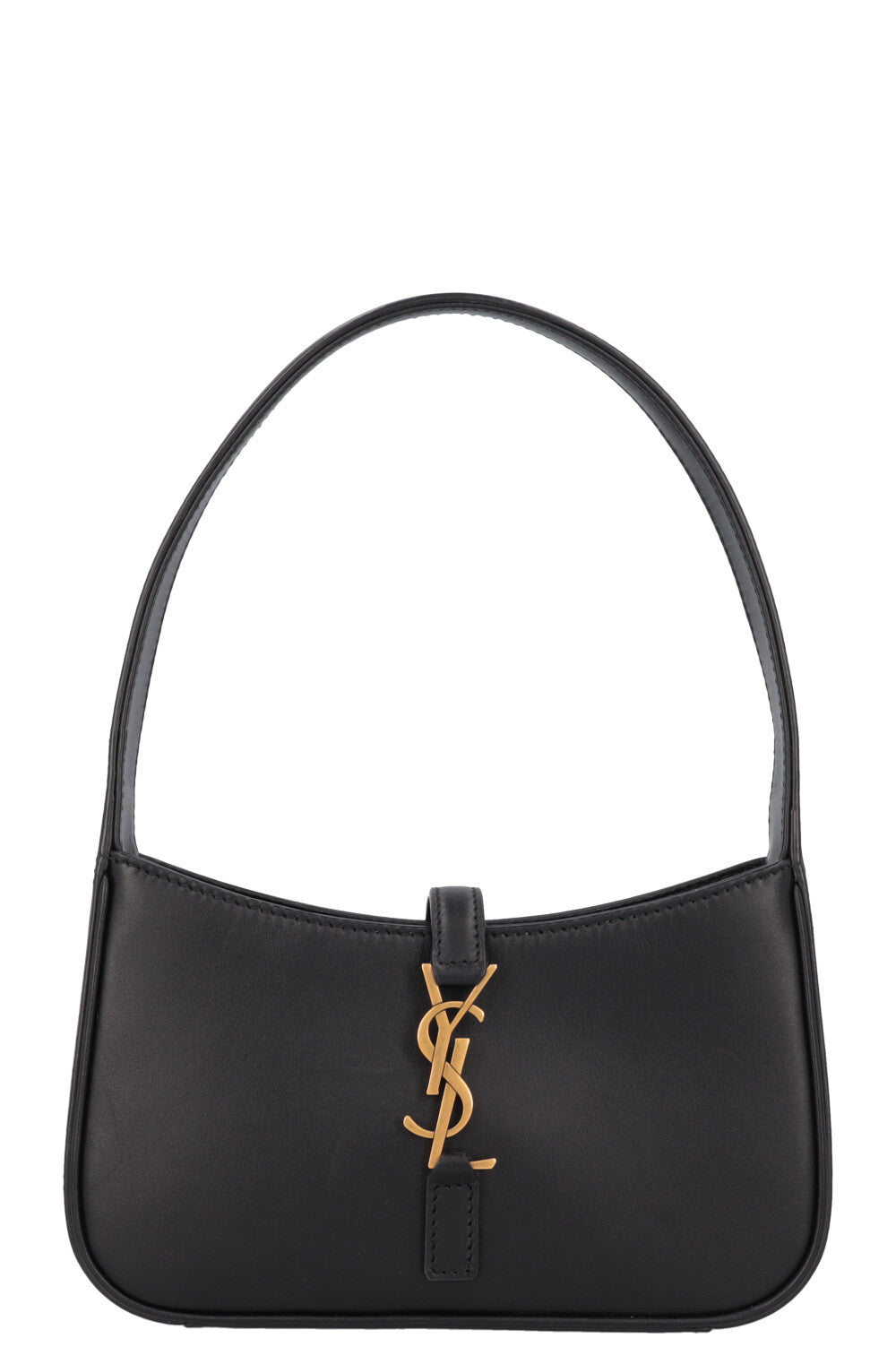 YSL Saint Laurent Le 5 A 7 Black Handbag