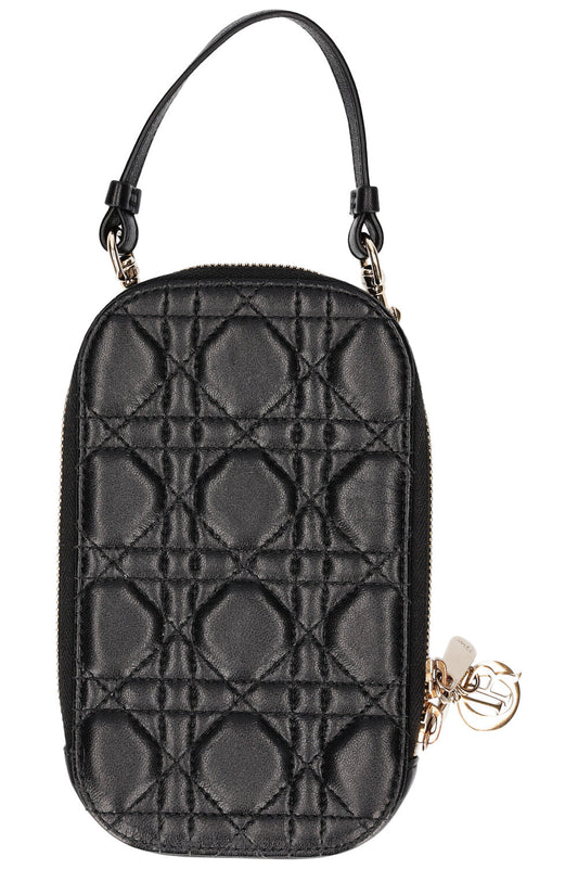 Dior Crossbody Bag Lady Phone Holder 2 Black