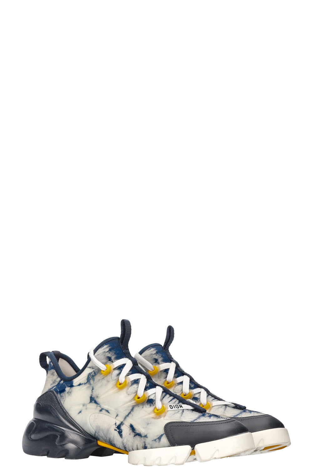 Dior D Connect Tie Dye Sneaker Navy Shoes