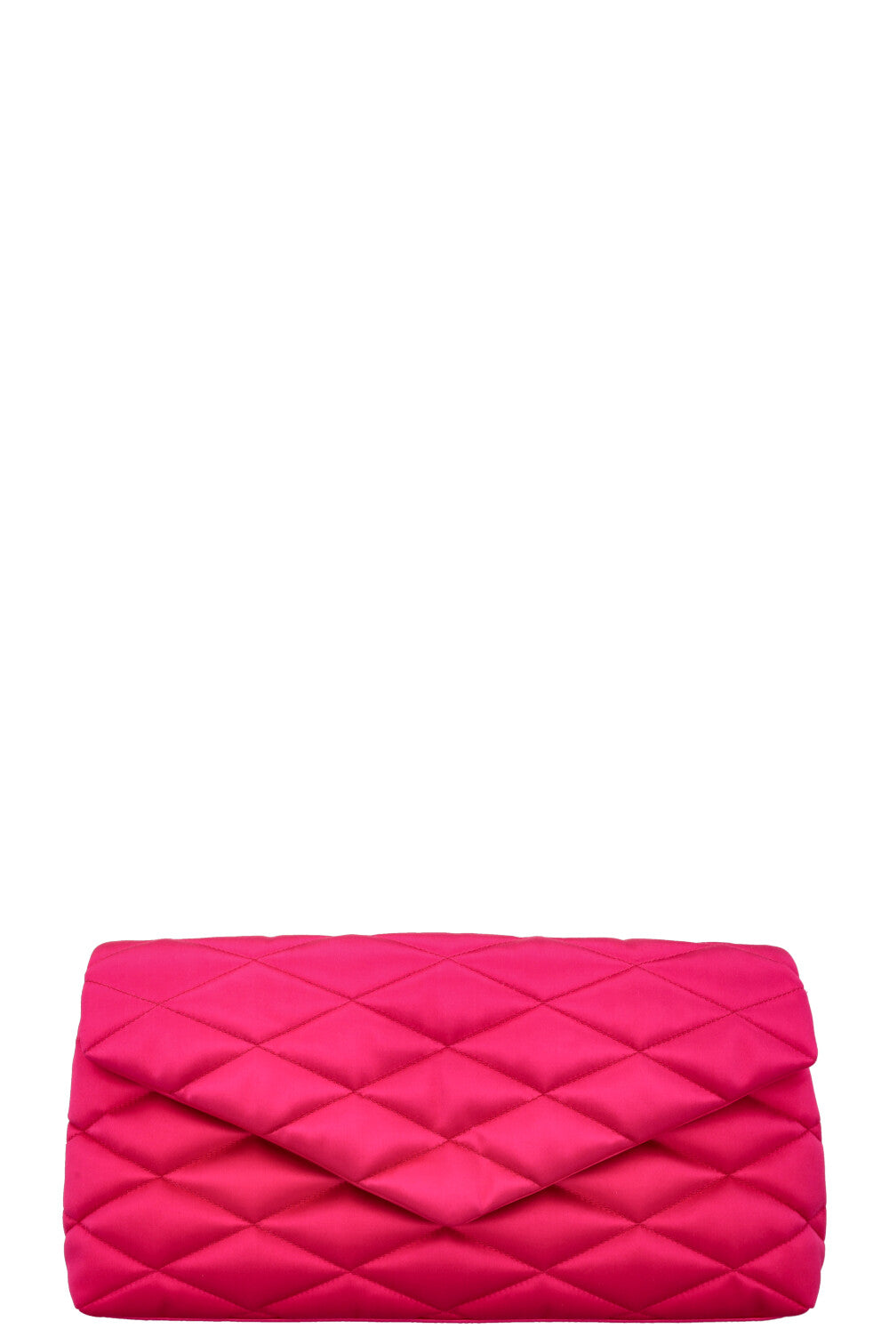 YSL Saint Laurent Clutch Bag Sade Enveloppe Clutch Pink