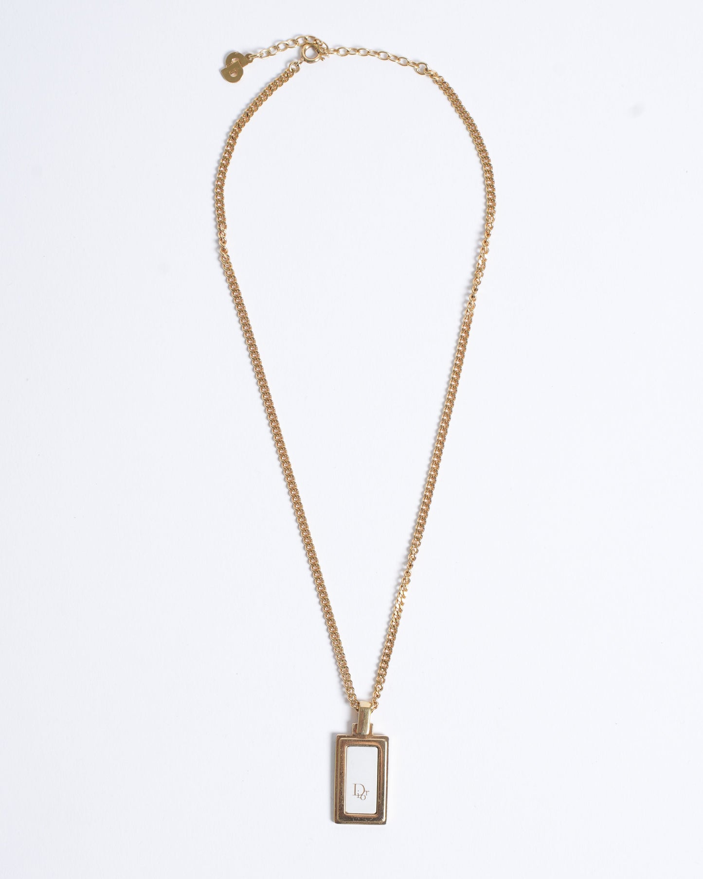 Dior Handbag Christian Plated Necklace Gold Jewelry