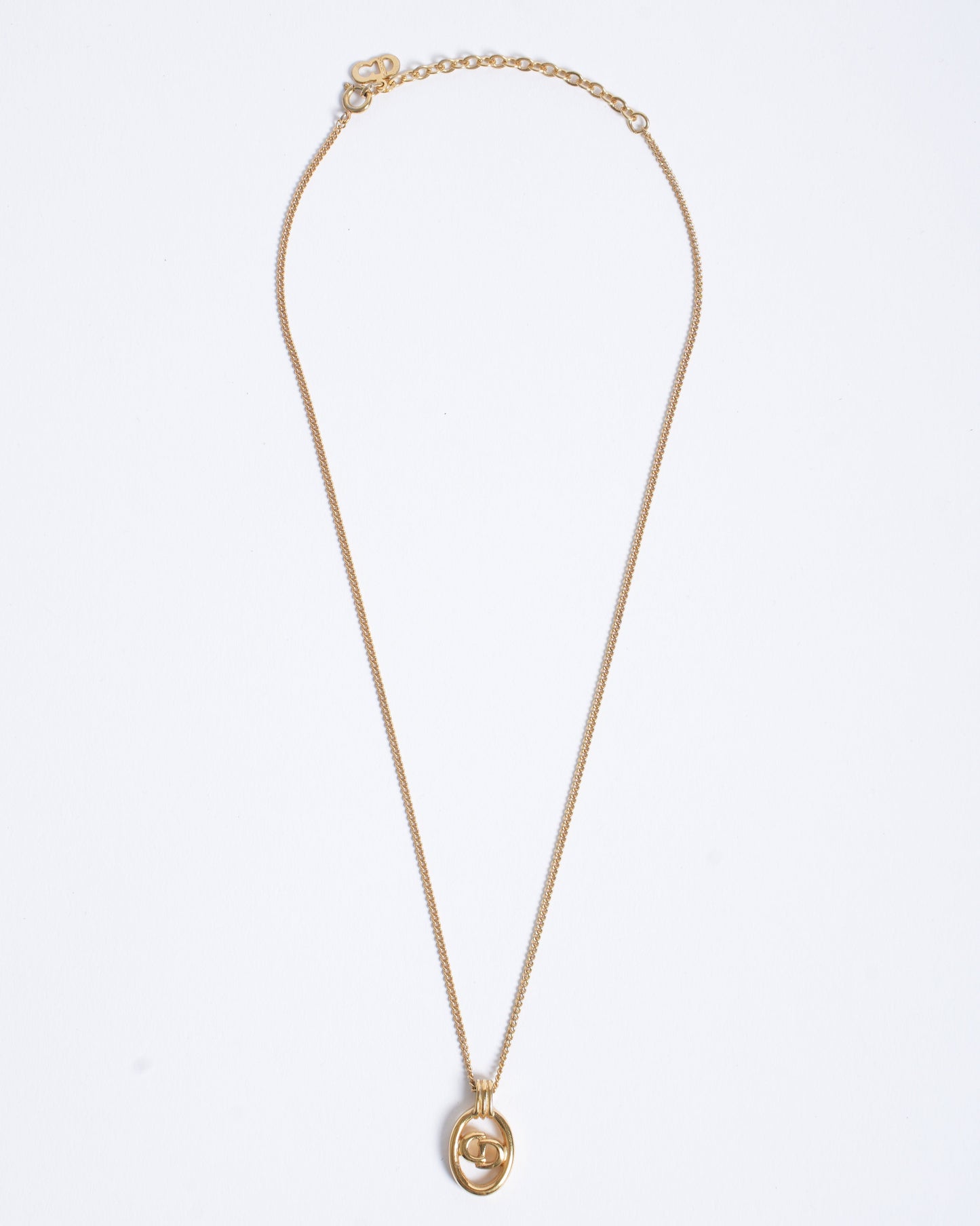 Dior Handbag Christian Plated Pendant Made In Germany Gold Jewelry