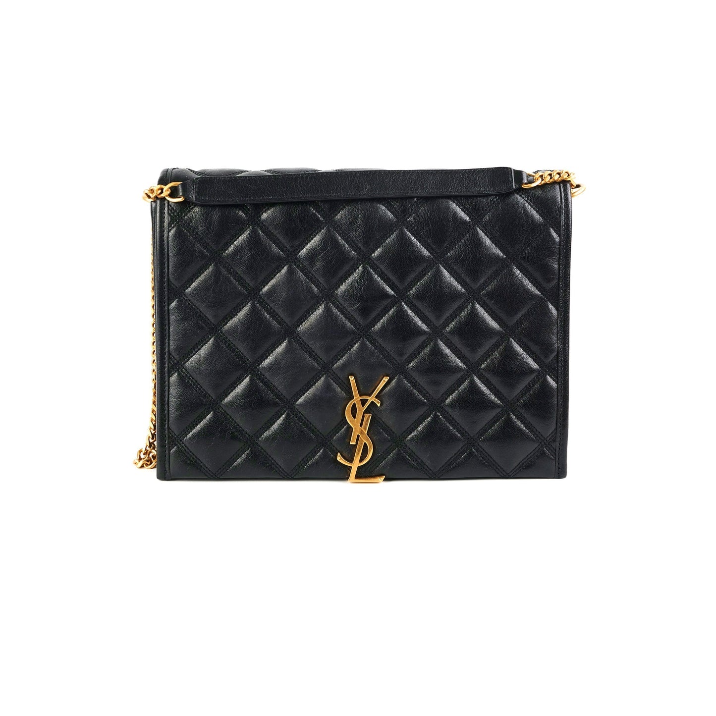 YSL Saint Laurent Becky Shoulder Bag Black