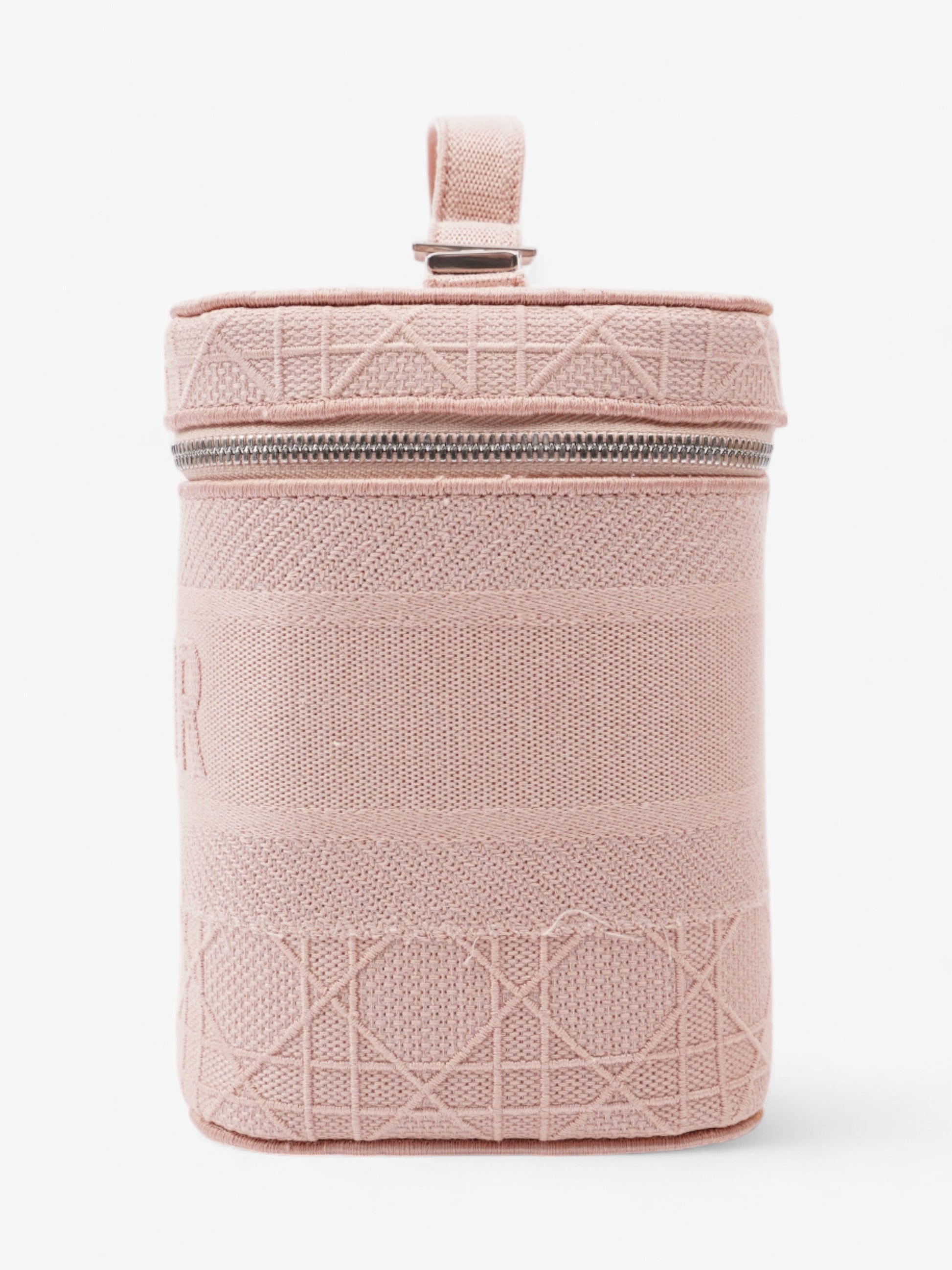 Dior Christian travel Vanity Case Bois De Rose Cotton Travel Bag