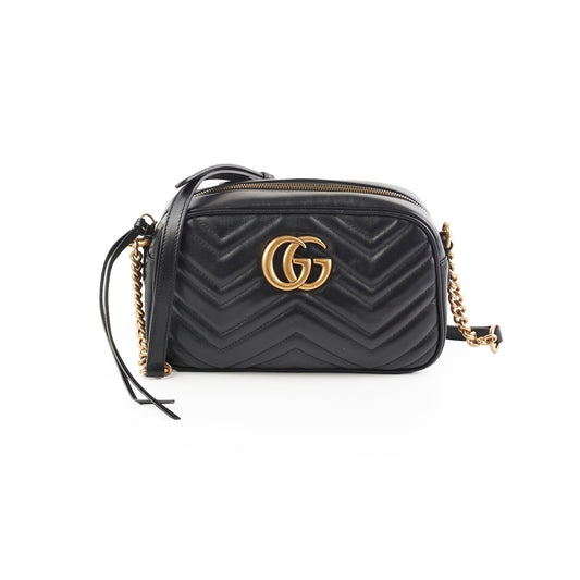 Gucci Marmont Crossbody Bag Black