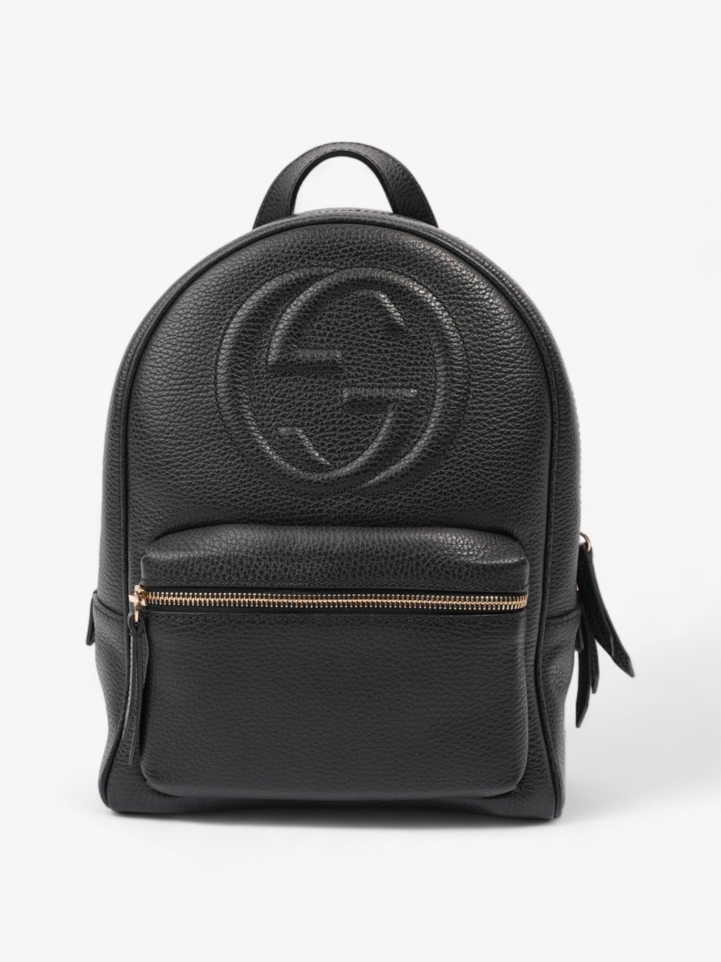 Gucci Soho Backpack Leather Black Black Leather