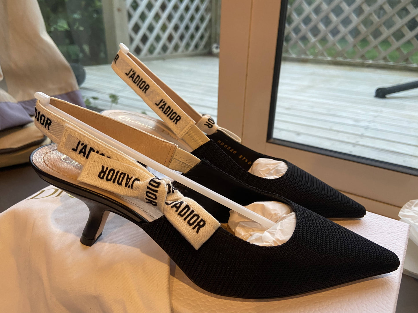 Dior Sling Bag J’a Slingback Shoes