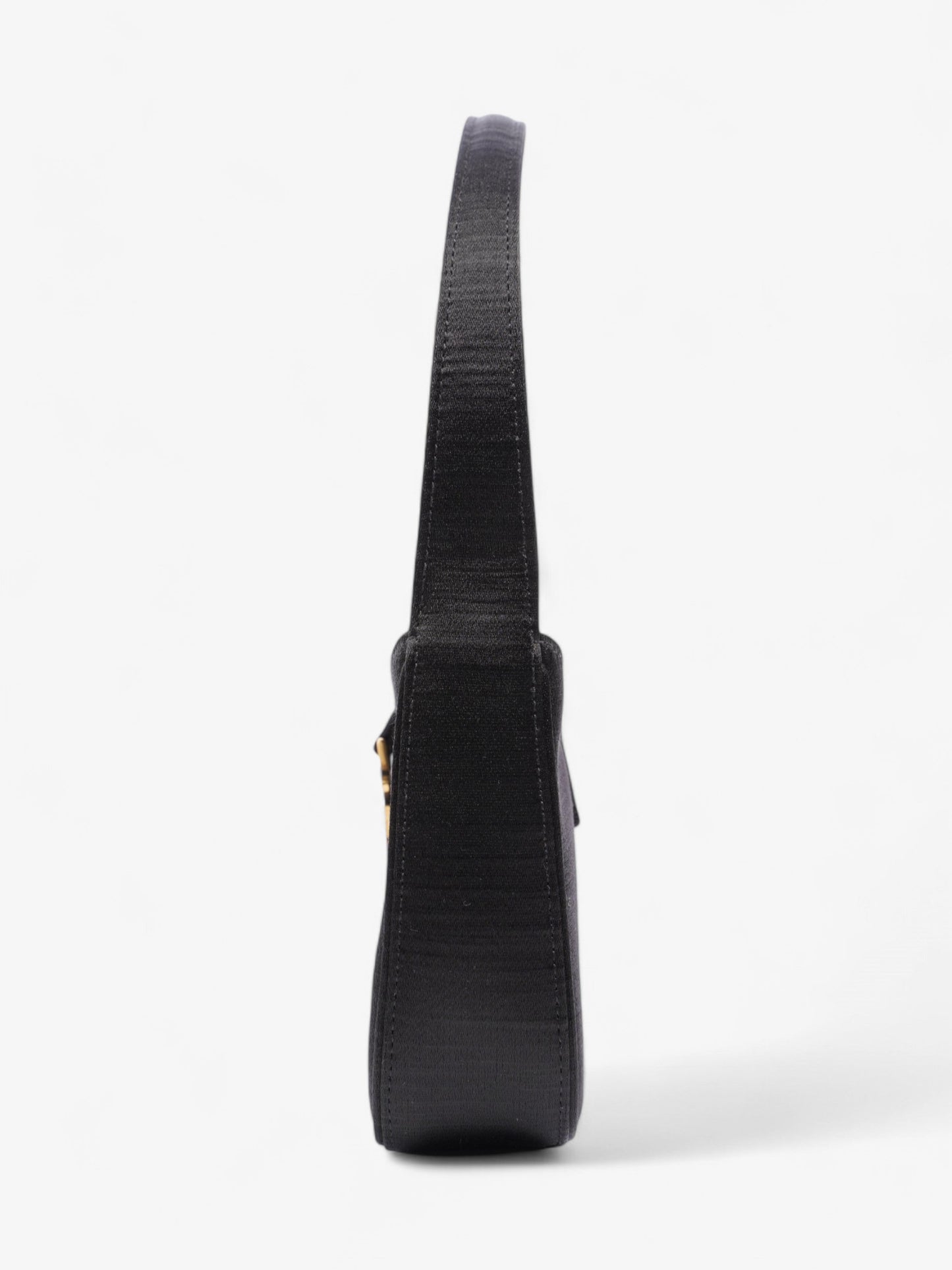 YSL Saint Laurent Le Shoulder Bag Satin Black Mini