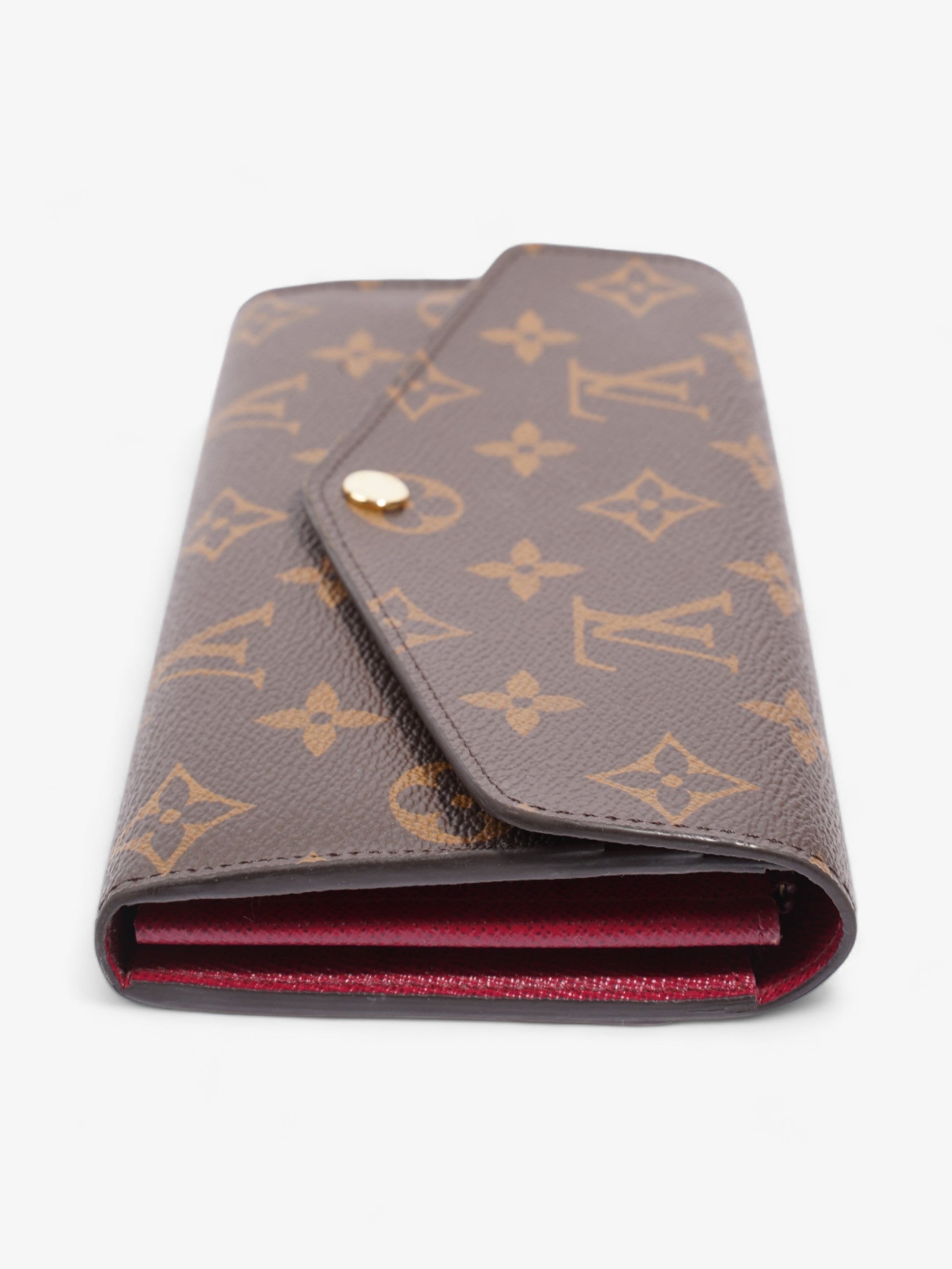 Louis Vuitton Sarah Coated Monogram Canvas Coated Canvas Wallet Case Canvas 4