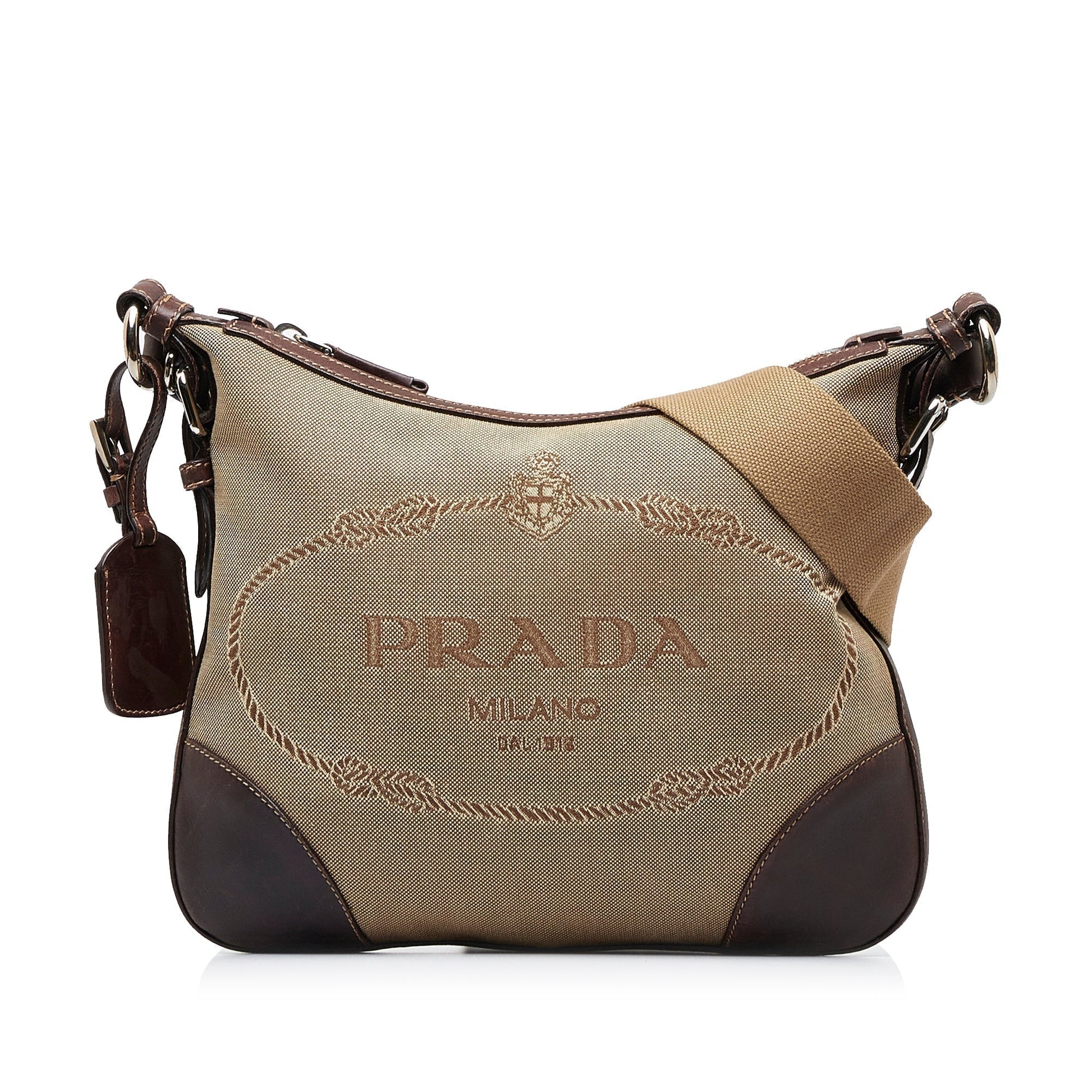Prada Canapa Crossbody Bag Logo Crossbody Bag 5