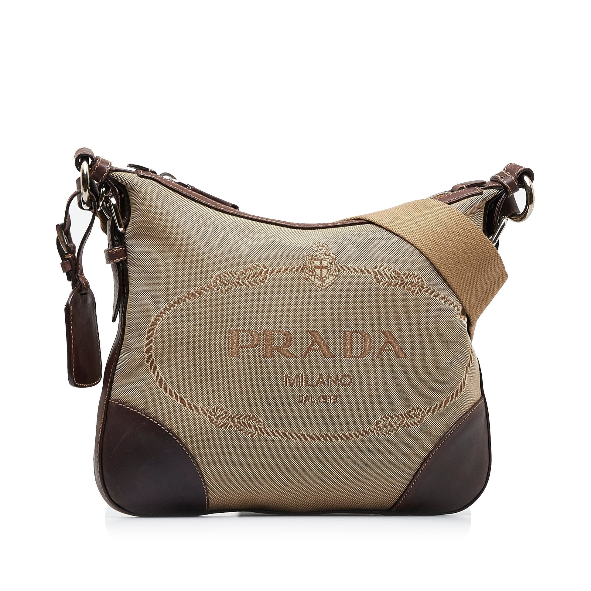 Prada Canapa Crossbody Bag Logo Crossbody Bag 5