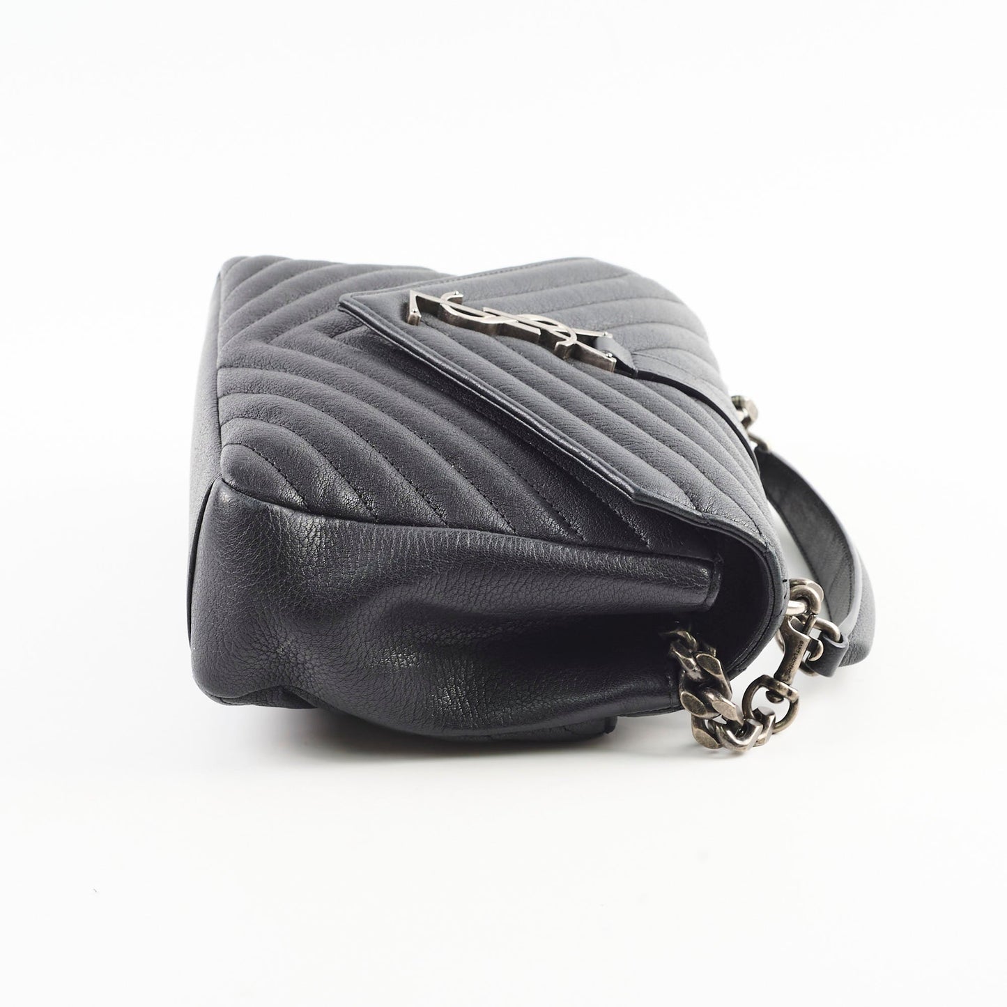 YSL Saint Laurent College Bag Black Medium Crossbody Bag