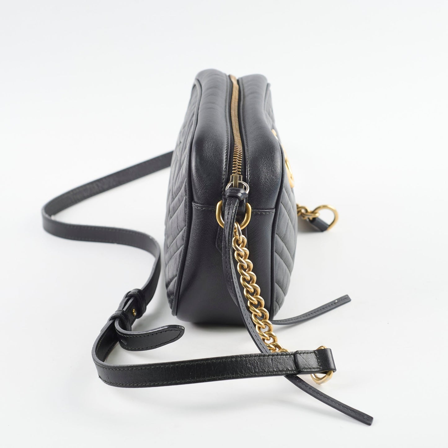 Gucci Marmont Camera Bag Black Crossbody Bag