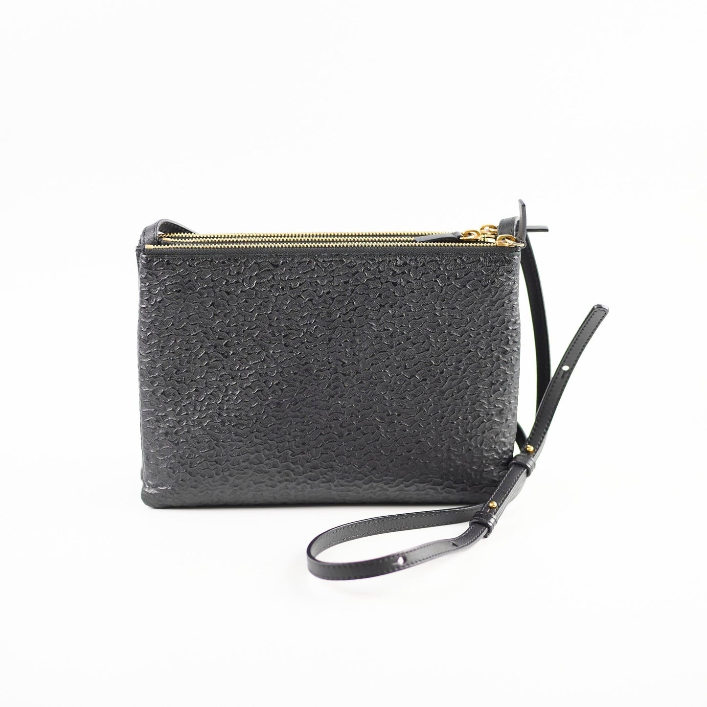 Luxury Trio Crossbody Bag Black