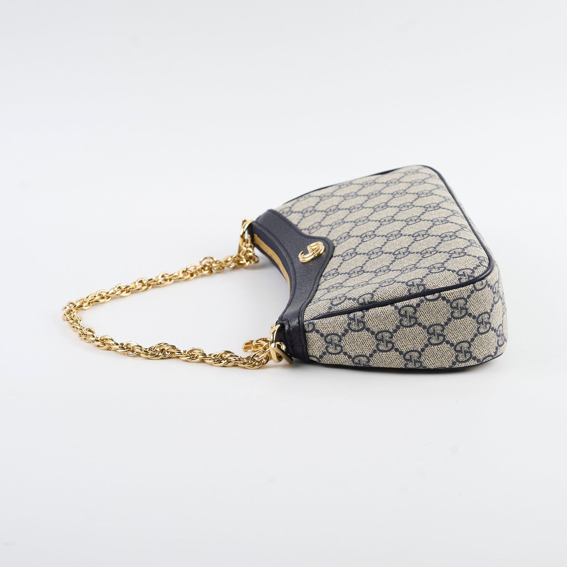 Gucci Ophidia Shoulder Bag Navy Small