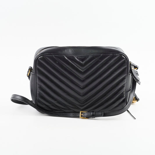 YSL Saint Laurent Lou Camera Bag Black Crossbody Bag Camera Bag Black