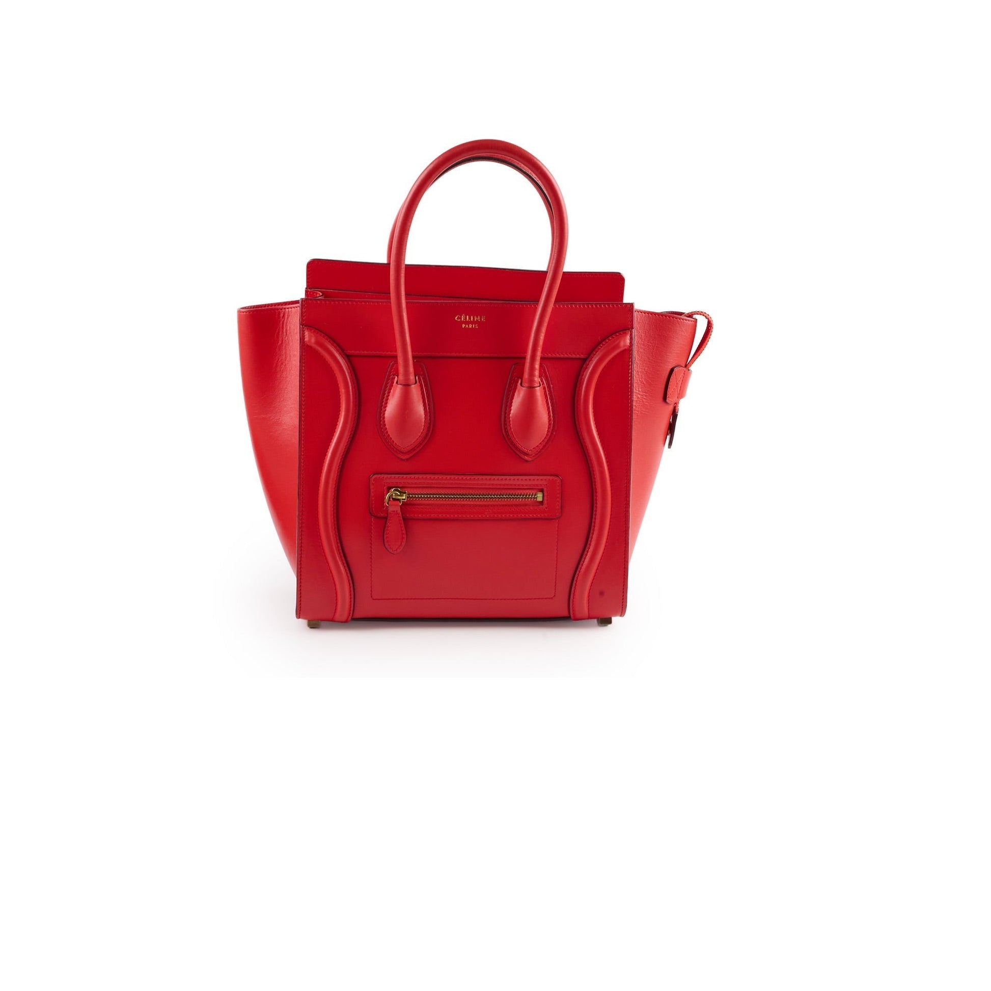 Luxury Luggage Micro Handbag Red Travel Bag
